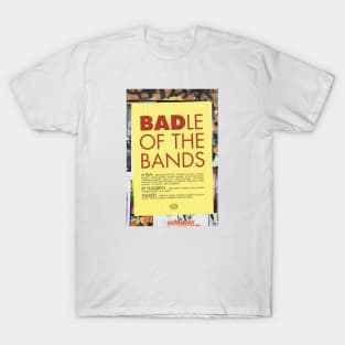 “Badle of the Bands” by Elizabeth Halbert, ACT Magnet School T-Shirt